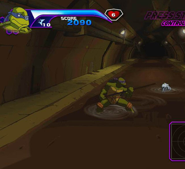忍者神龟：正义信仰的经典双人游戏