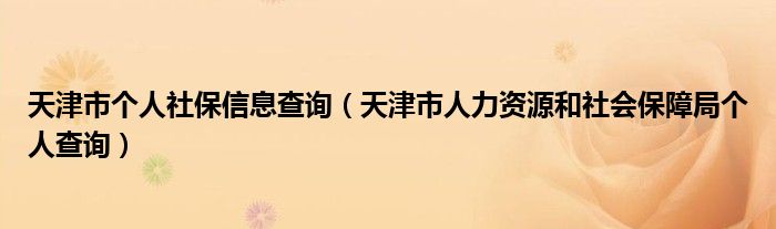 天津社保人力资源app_天津人力社保app下载_天津人力资源社保app