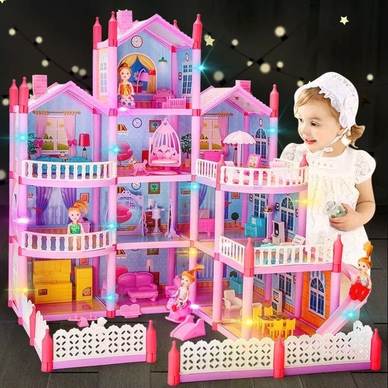 梦幻芭比娃娃房间，粉色世界的奇妙之旅